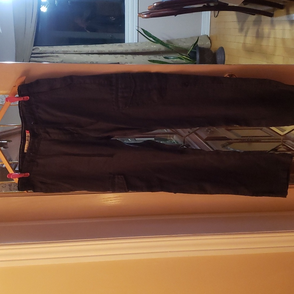 Private Member Pants, Pure Linen . Size 34.  Black.